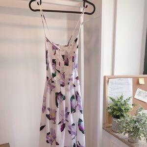 Trendy Floral Maxi Dress